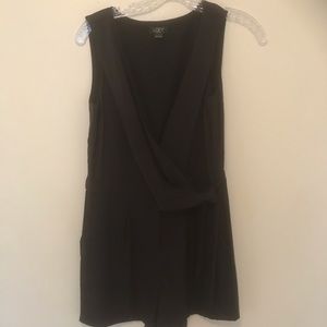 Loft black Romper- Size 00 petite